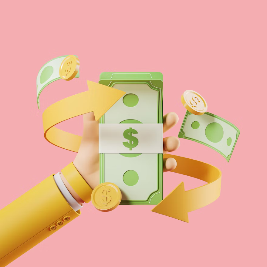 Phone showing Cynora money-back guarantee